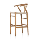 Aveline Bar Counter Stool - Bar Natural Teak None