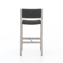 Verity Outdoor Bar Counter Stool - Bar Stool Weathered Grey