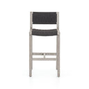 Verity Outdoor Bar Counter Stool - Bar Stool Weathered Grey
