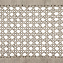 Aria Delmar Outdoor Dining Chair - Washed Brown Ivory Rope