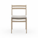 Luxe Atherton Outdoor Dining Chair - Washed Brown Stone Grey