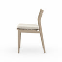 Luxe Atherton Outdoor Dining Chair - Washed Brown Faye Sand