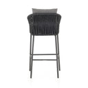 Verano Outdoor Bar Counter Stool - Bar Stool Charcoal