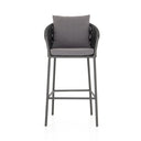Verano Outdoor Bar Counter Stool - Bar Stool Charcoal