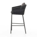 Verano Outdoor Bar Counter Stool - Bar Stool Charcoal