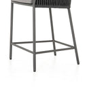 Verano Outdoor Bar Counter Stool - Counter Stool Charcoal