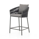 Verano Outdoor Bar Counter Stool - Counter Stool Charcoal