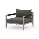 Aveline Sherwood Outdoor Chair Weathered Grey - Charcoal