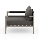 Aveline Sherwood Outdoor Chair Weathered Grey - Charcoal