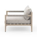 Verity Outdoor Chair Washed Brown - Stone Grey