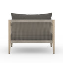 Verity Outdoor Chair Washed Brown - Charcoal