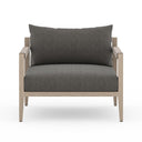 Verity Outdoor Chair Washed Brown - Charcoal