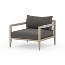 Verity Outdoor Chair Washed Brown - Charcoal