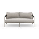 Luxe Sherwood Outdoor Sofa Weathered Grey - 63 Stone Grey