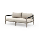 Luxe Sherwood Outdoor Sofa Weathered Grey - 63 Faye Sand