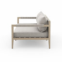 Aurelia Sherwood Outdoor Sofa Washed Brown - 63 Stone Grey