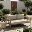 Aurelia Sherwood Outdoor Sofa Washed Brown - 63 Faye Sand