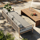 Aurelia Sherwood Outdoor Sofa Washed Brown - 93 Faye Ash