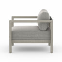 Luxe Sonoma Outdoor Chair Weathered Grey - Faye Ash