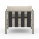 Luxe Sonoma Outdoor Chair Weathered Grey - Faye Sand