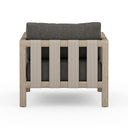 Luxe Sonoma Outdoor Chair Washed Brown - Charcoal