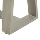 Verano Outdoor Dining Bench - Weathered Grey