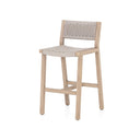 Verity Outdoor Bar Counter Stool - Counter Stool Washed Brown