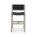 Verity Outdoor Bar Counter Stool - Counter Stool Weathered Grey