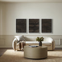 Ethereal Space Triptych by Brooke Noel Morgan - 108X48 White Maple