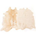 Contemporary Harland Modern Cowhide Rug - Natural Brown