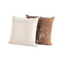 Contemporary Harland Modern Cowhide Pillow - Cover Only