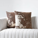 Contemporary Harland Modern Cowhide Pillow - Cover Insert