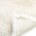 Luxe Lalo Lambskin Throw - White Lambskin