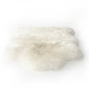 Luxe Lalo Lambskin Throw - White Lambskin