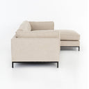 Vespera Grammercy 2-Piece Chaise Sectional - Right Chaise Oak Sand