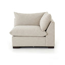 Seraphine Build Your Own Grant Sectional - Corner Piece Ashby Oatmeal