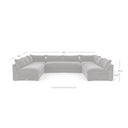 Grant 5-Piece Sectional - Ashby Oatmeal