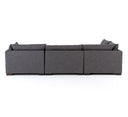 Opulent Westwood 4-Piece Sectional - Right Facing W Ottoman Bennett Charcoal