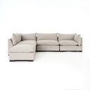 Opulent Westwood 4-Piece Sectional - Right Facing W Ottoman Bennett Moon