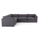Hartley 5-Piece Sectional - 5-Piece Sectional Bennett Charcoal