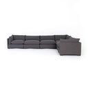 Veridian 6-Piece Sectional - 6-Piece Sectional Bennett Charcoal