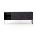 Arista Trey Media Console - Black Wash Poplar