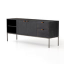 Verity Trey Media Console - Black Wash Poplar