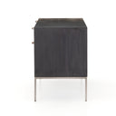 Solara Trey Modular Filing Credenza - Black Wash Poplar