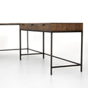 Aventine Trey Filing Credenza Desk System - Auburn Poplar
