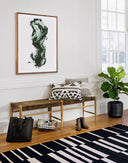 Luxe Artistry Green Stroke by Gold Rush Art Co - 30X40