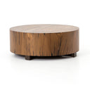 Solara Hudson Round Coffee Table - Natural Yukas Resin