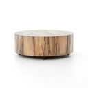 Solara Hudson Round Coffee Table - Spalted Primavera
