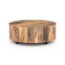 Solara Hudson Round Coffee Table - Spalted Primavera