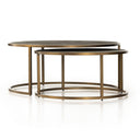 Aveline Shagreen Nesting Coffee Table - Default Title